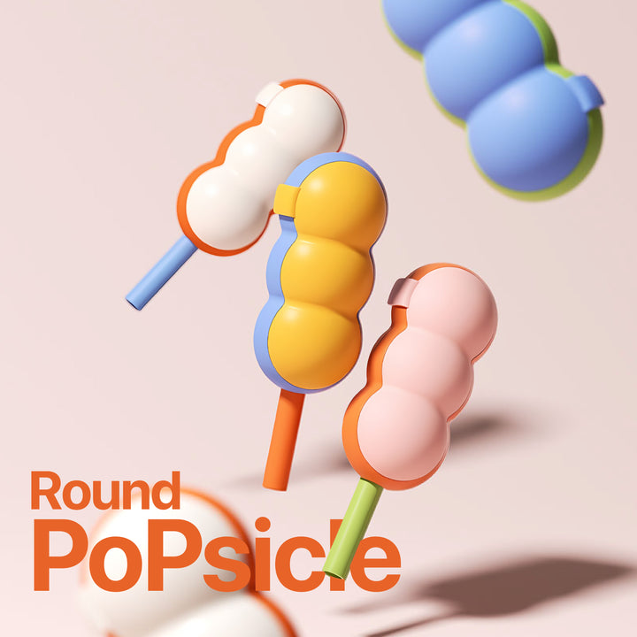 CHAKOLAB Round Popsicle Mold 125ml